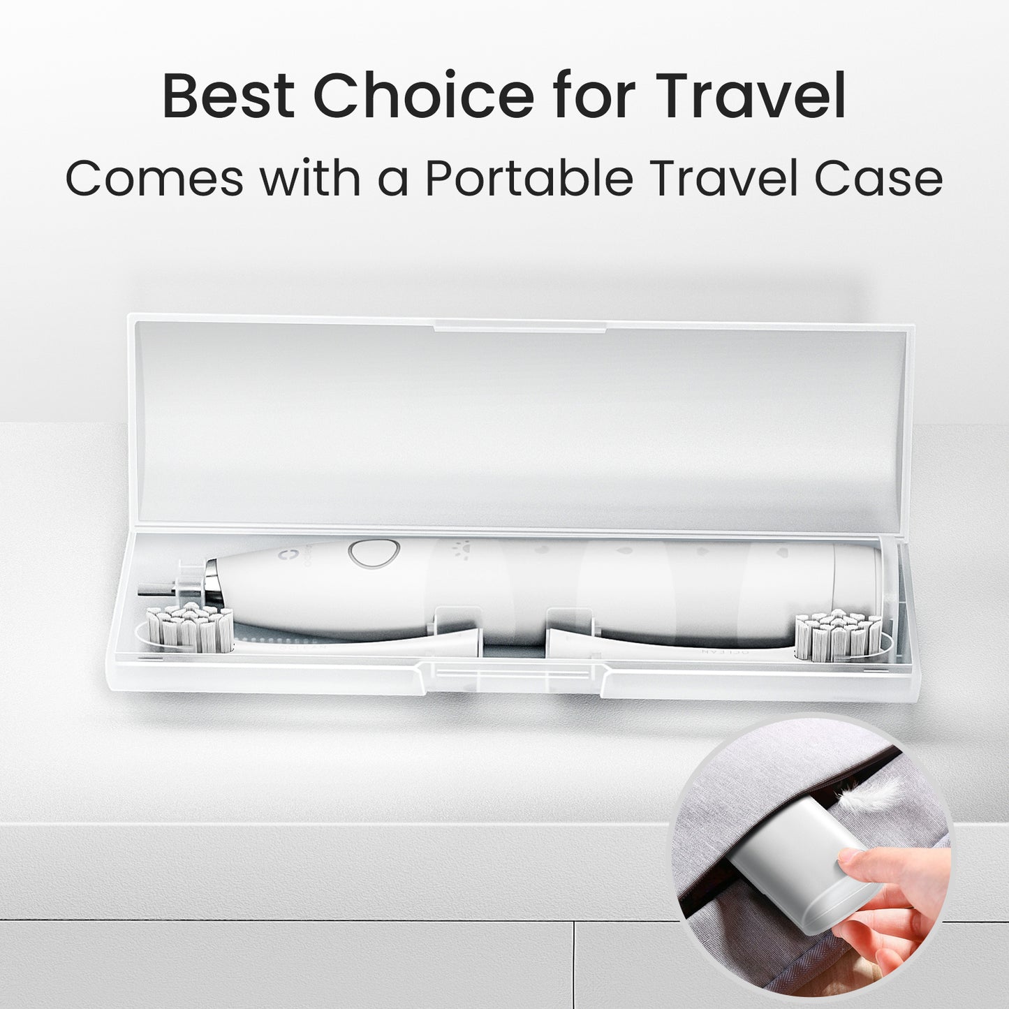 Oclean TravelGo Flow Set Sonic Elektrisk Tandbørste-Tandbørster-Oclean Global Store