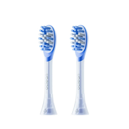 Oclean Easy Clean Electric Toothbrush Heads - Blue - 2 Count