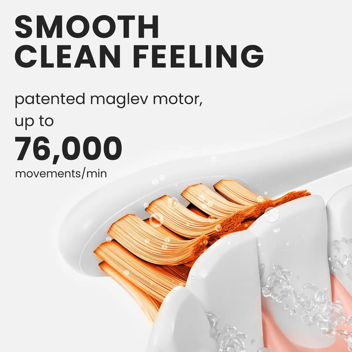 Oclean Flow S Sonic-tandbørste - Maglev-motor