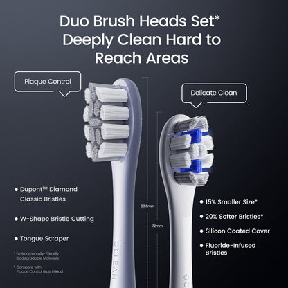 Oclean X Pro Digital Sonic Electric Toothbrush Tandbørster Oclean Official 